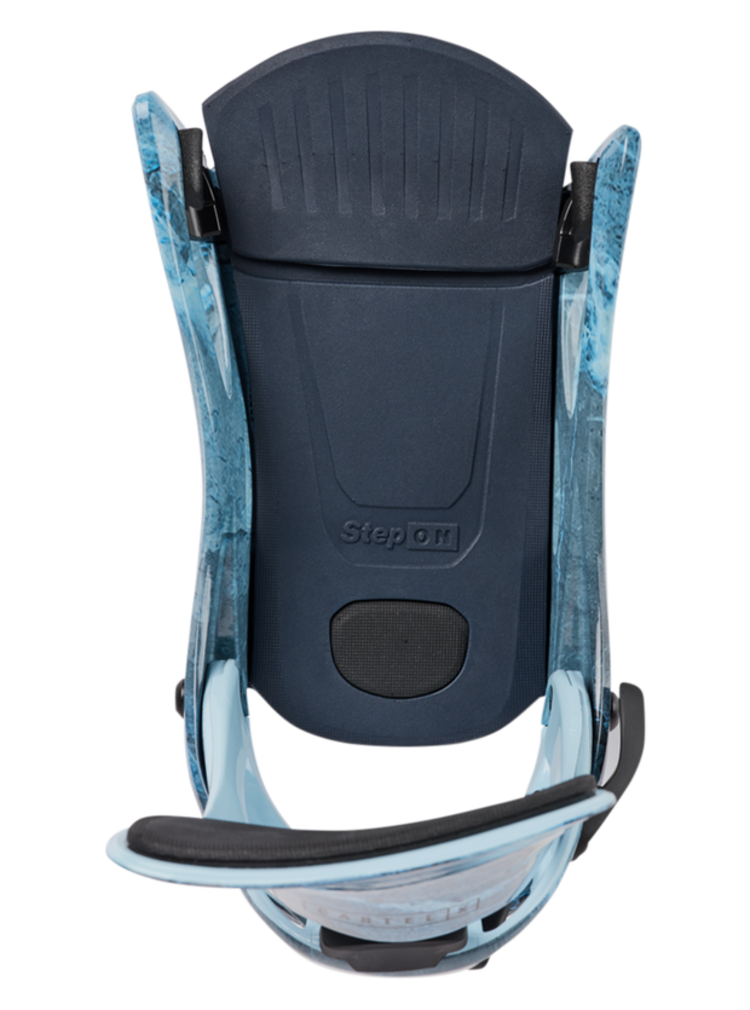Burton Men's Cartel X Step On Snowboard Bindings | Marbled Stone