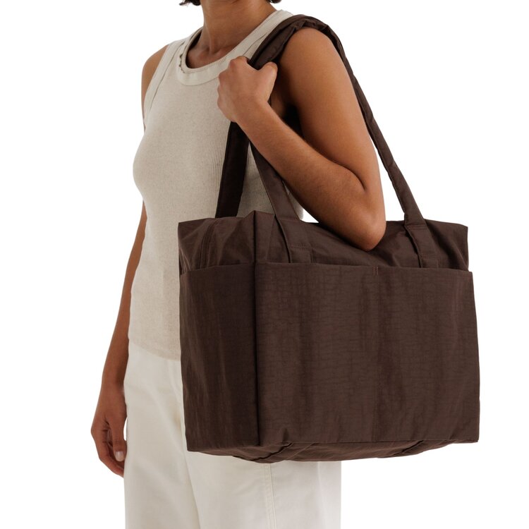Baggu Small Cloud Carry On | Coffee