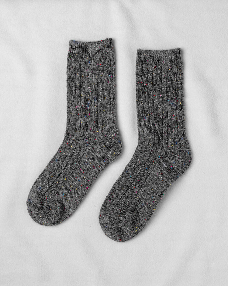 Unified Mariner Socks | Charcoal