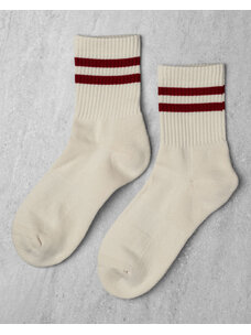 Unified Gym Socks | Mulberry Stripe