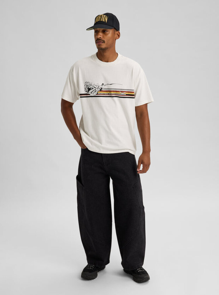 Burton 50/50 90'S S/S Tee | Stout White