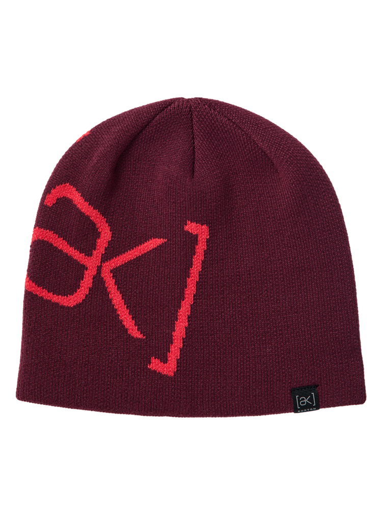 Burton [Ak] Logo Beanie | Rum Raisin
