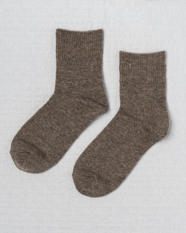 Unified Sweater Socks | Mocha