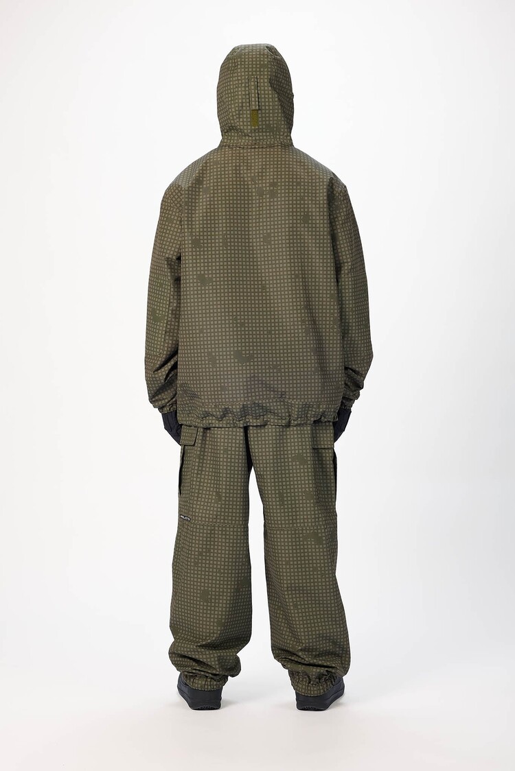 Airblaster Men's Access Jacket | Olive Grid