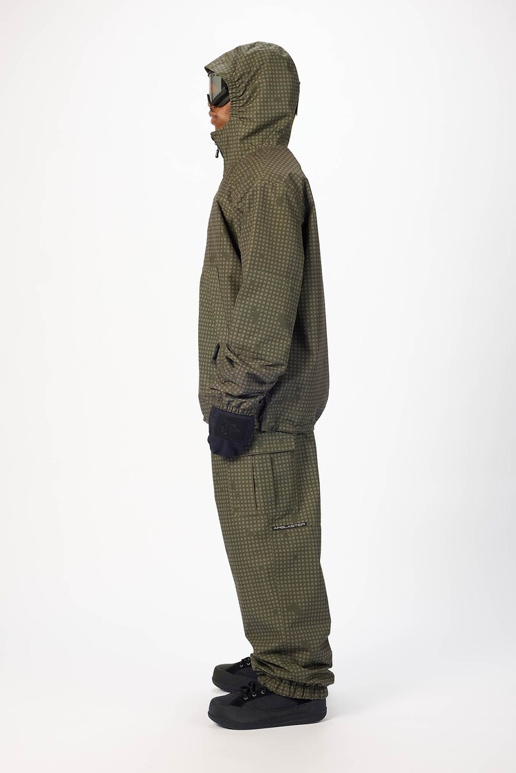 Airblaster Men's Access Jacket | Olive Grid