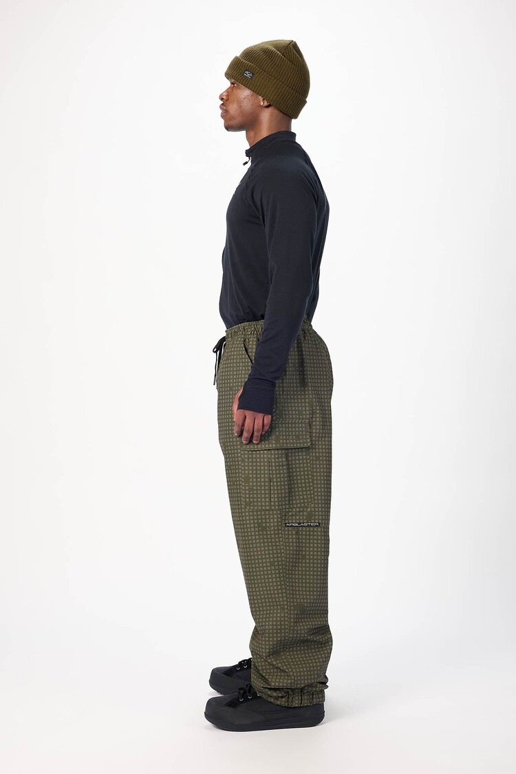 Airblaster Men's Access Cargo Pant | Olive Grid