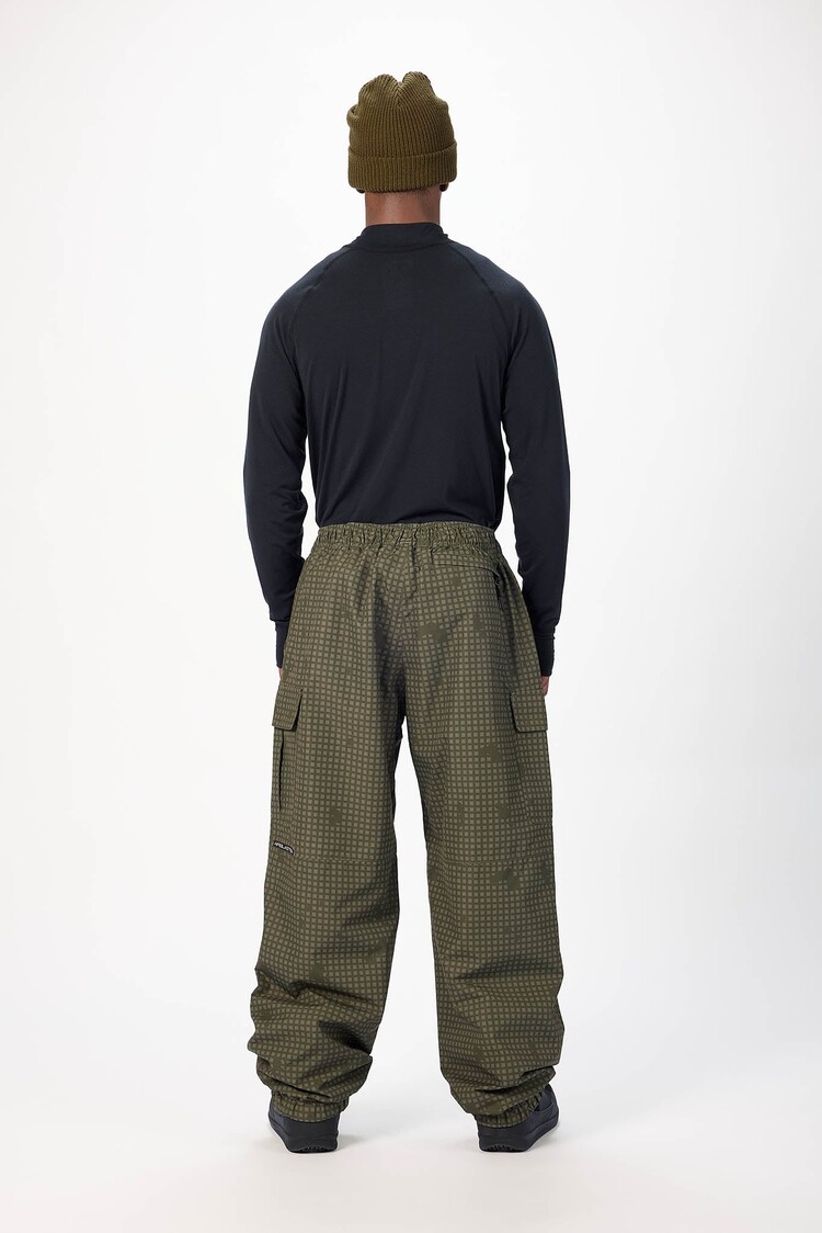 Airblaster Men's Access Cargo Pant | Olive Grid