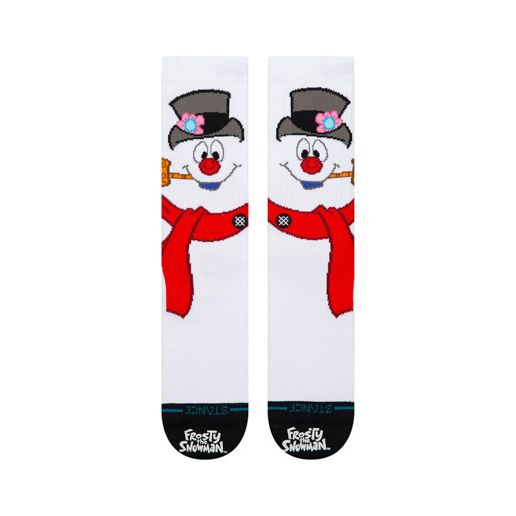 Stance Frosty Crew Socks | White