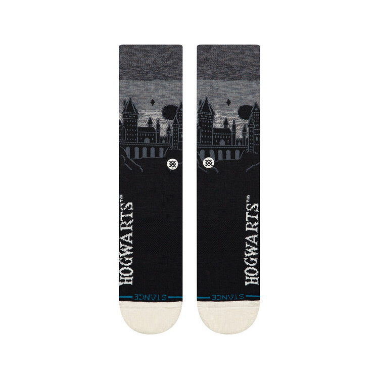 Stance Hogwarts Castle Crew Socks | Black