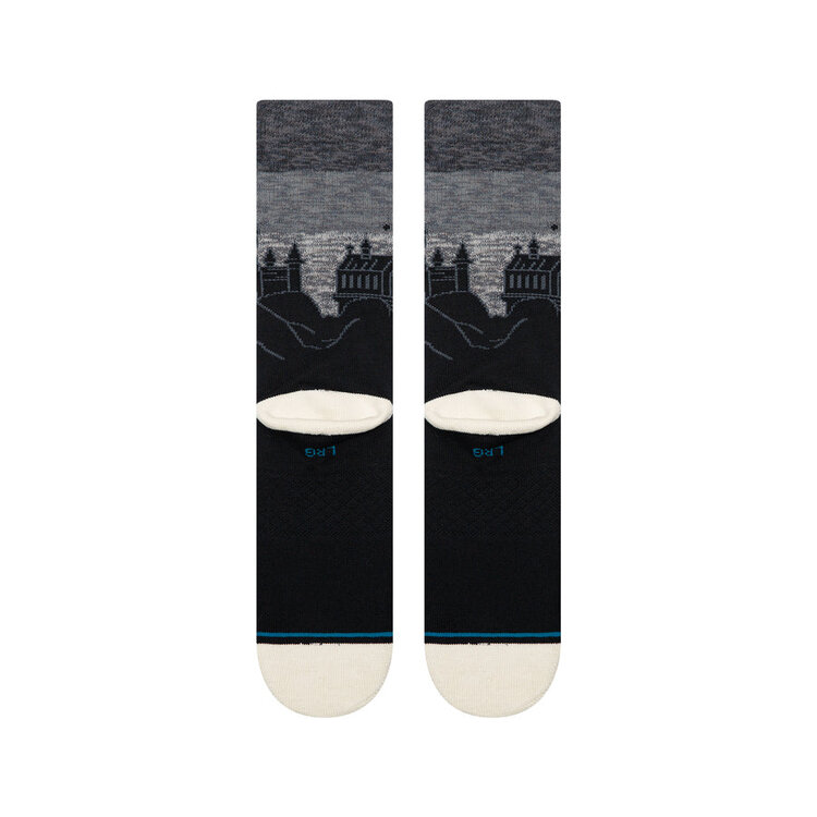 Stance Hogwarts Castle Crew Socks | Black