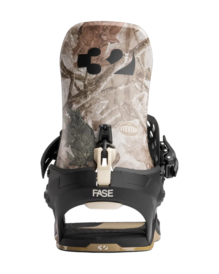 ThirtyTwo Men's T32M Stevens Fase Snowboard Bindings | Stevens Brown / Black
