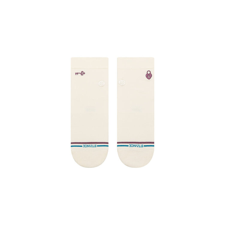 Stance Women's Lock and Key Quarter Socks | Canvas