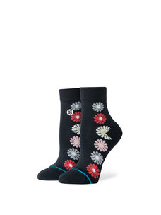 Stance Women's Daisies Quarter Socks | Black