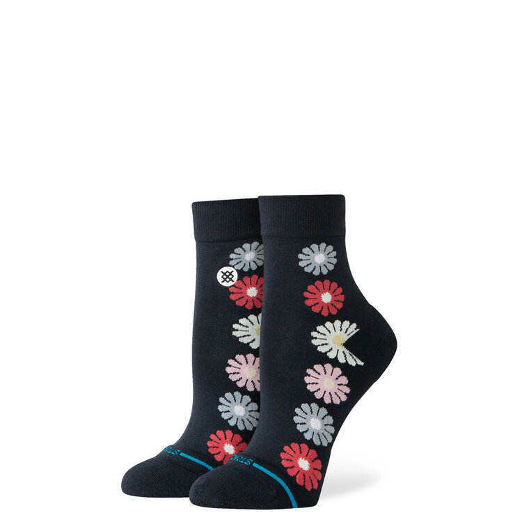 Stance Women's Daisies Quarter Socks | Black
