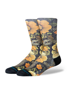 Stance Slither Crew Socks | Yellow