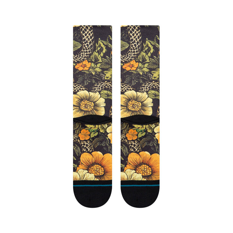 Stance Slither Crew Socks | Yellow