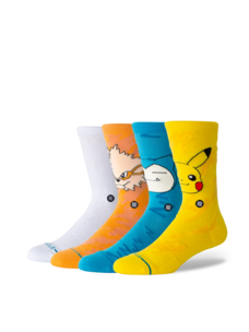 Stance Pokemon Trainer Crew Socks Box Set | Multi