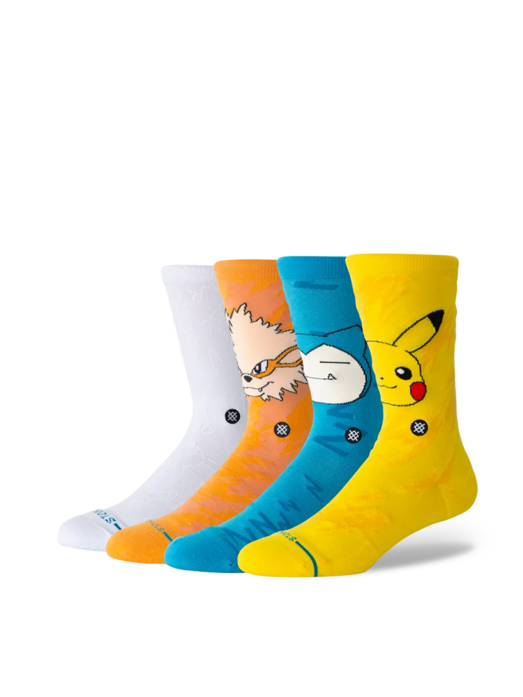 Stance Pokemon Trainer Crew Socks Box Set | Multi