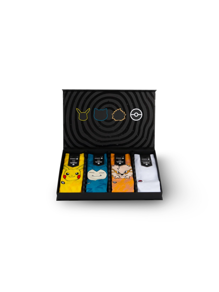 Stance Pokemon Trainer Crew Socks Box Set | Multi