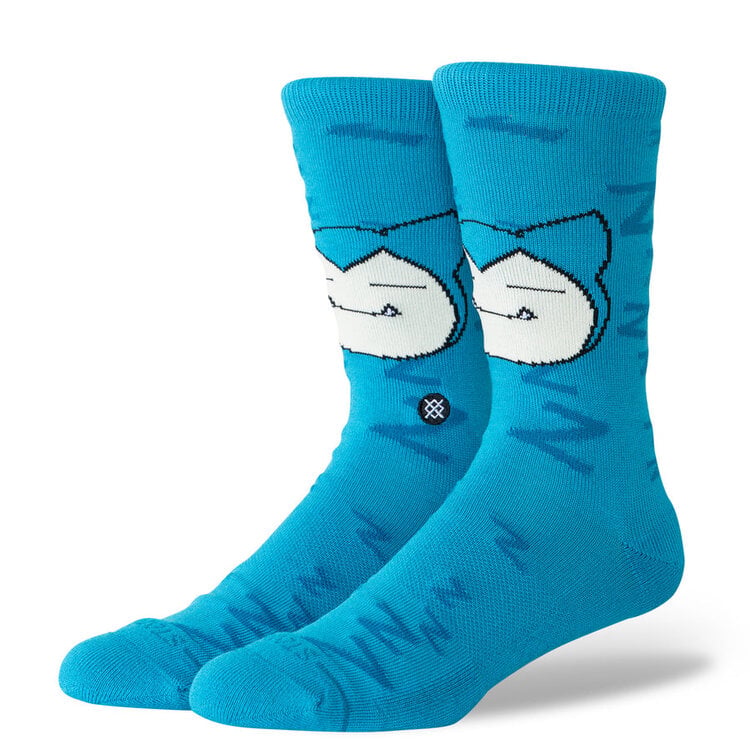 Stance Pokemon Snorlax Sleepy Crew Socks | Teal