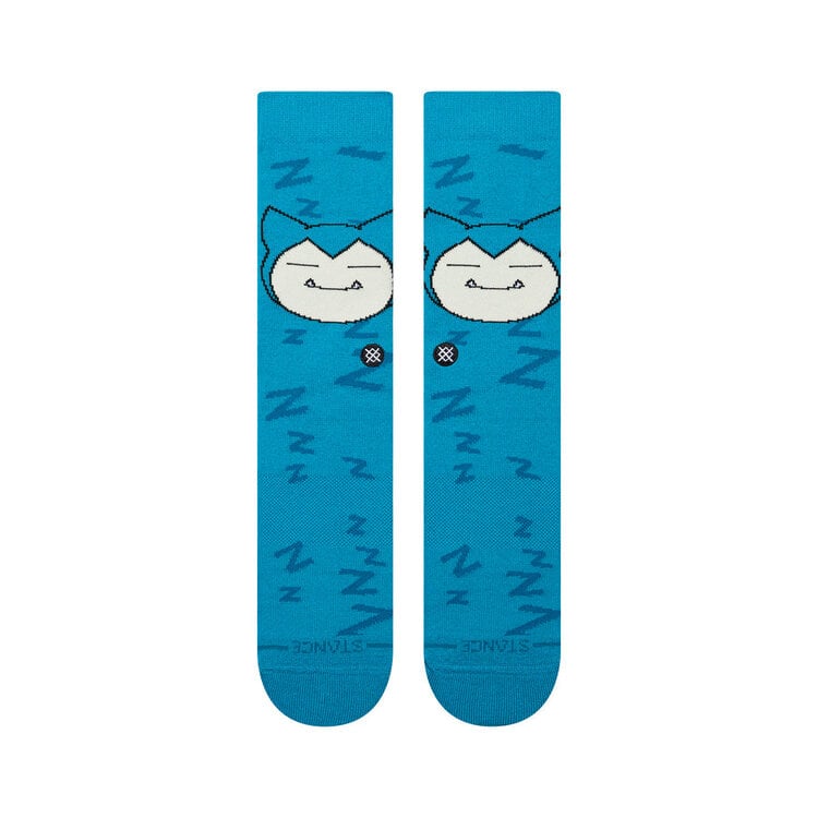 Stance Pokemon Snorlax Sleepy Crew Socks | Teal