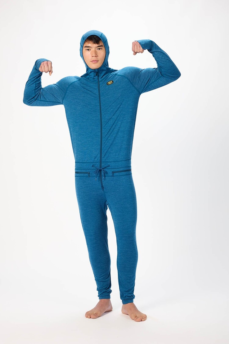 Airblaster Men's Merino Ninja Suit | Deep Ocean
