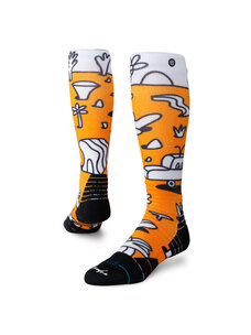 Stance Lucas Mid Poly Snow Socks | Orange