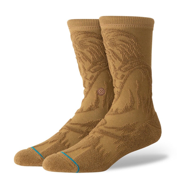 Stance Star Wars Reverse Chewie Crew Socks | Tobacco