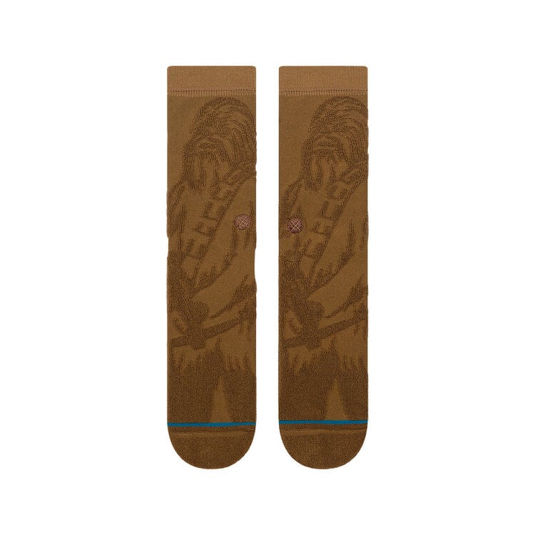 Stance Star Wars Reverse Chewie Crew Socks | Tobacco