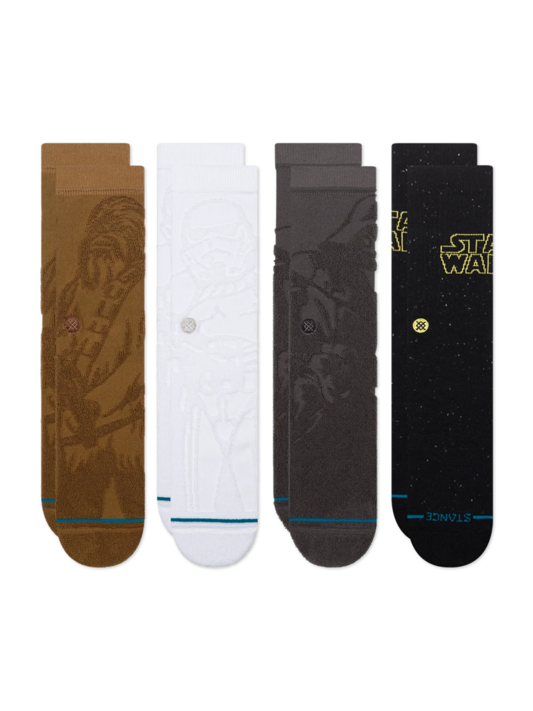 Stance Star Wars Reverse Crew Socks Box Set | Multi