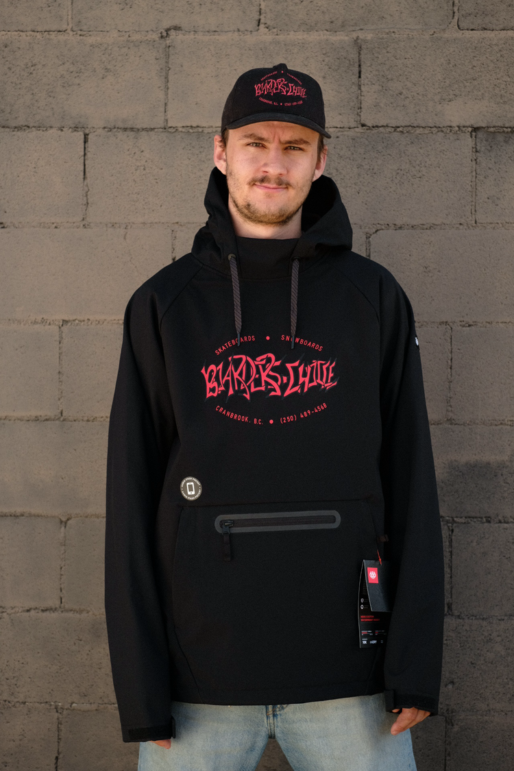 686 Technical Apparel 686 X The Choice Custom Waterproof Hood Boarders Choice | Black