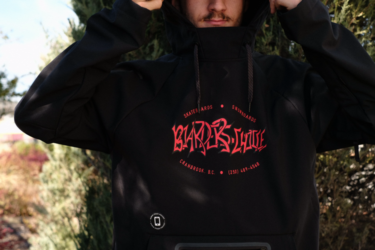 686 Technical Apparel 686 X The Choice Custom Waterproof Hood Boarders Choice | Black