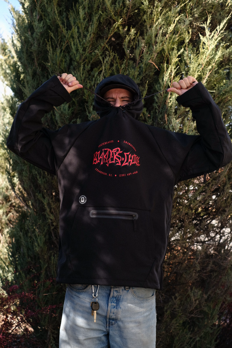 686 Technical Apparel 686 X The Choice Custom Waterproof Hood Boarders Choice | Black