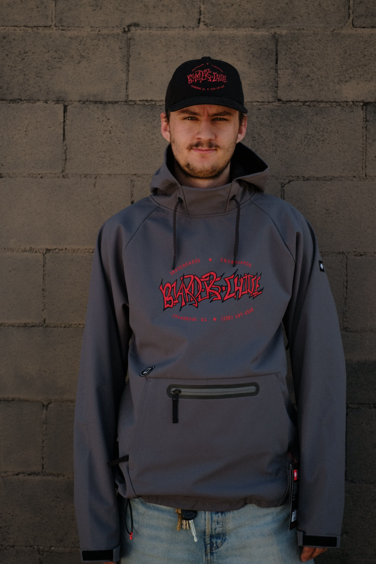 686 Technical Apparel 686 X The Choice Custom Waterproof Hood Boarders Choice | Rhino Grey