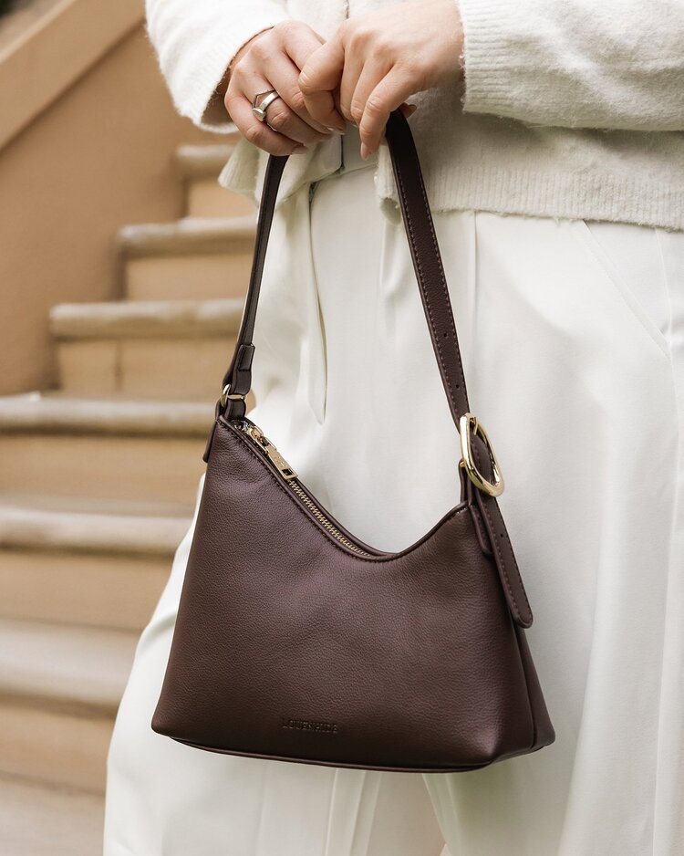 Louenhide Amelia Shoulder Bag | Chocolate