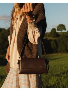 Louenhide Sophia Crossbody Bag | Chocolate