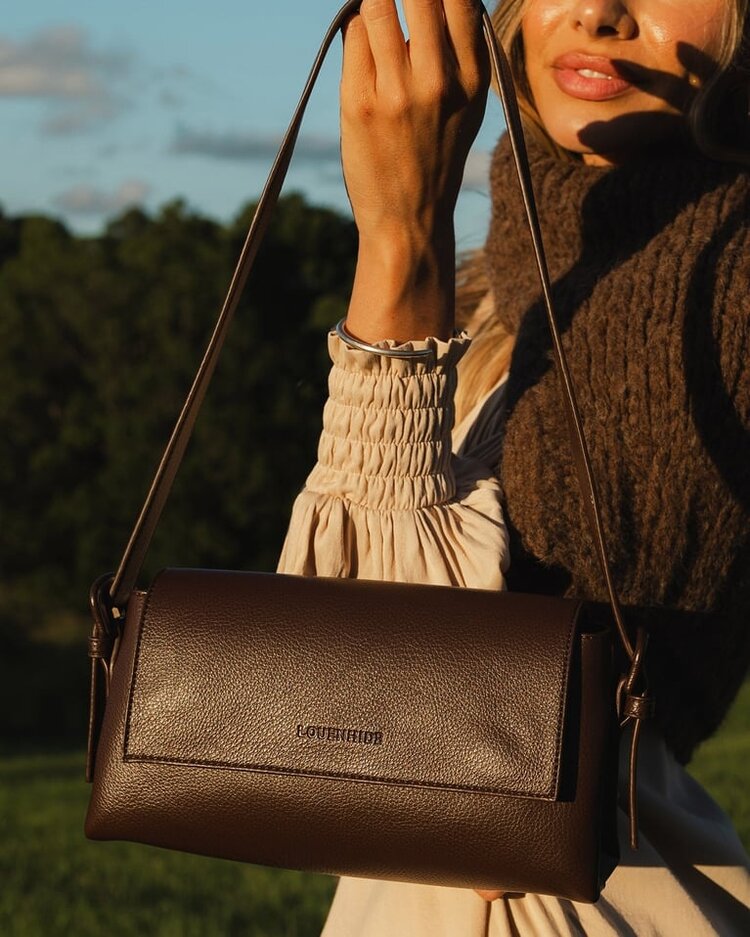 Louenhide Sophia Crossbody Bag | Chocolate