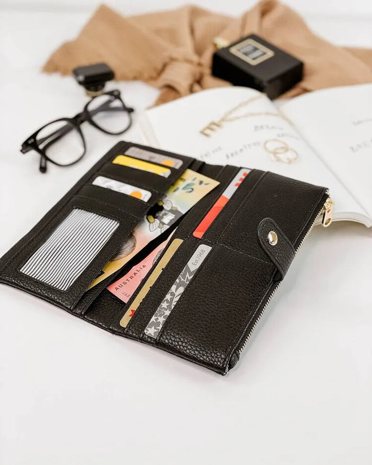 Louenhide Stella Wallet | Black