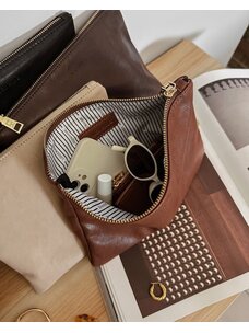 Louenhide Louie Pouch | Saddle Cognac