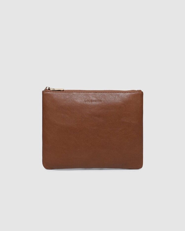Louenhide Louie Pouch | Saddle Cognac