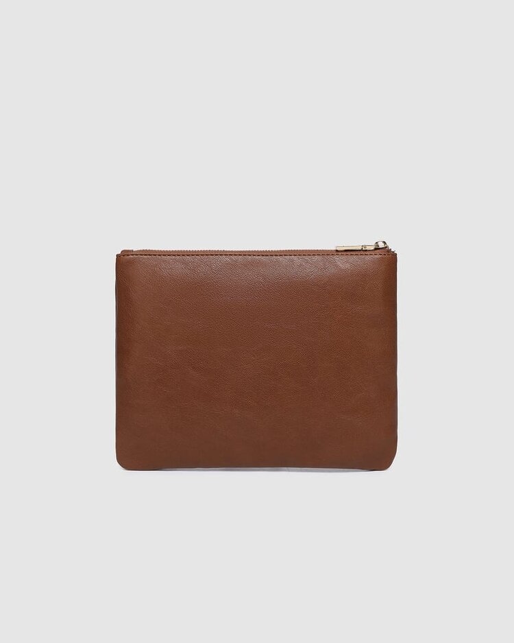 Louenhide Louie Pouch | Saddle Cognac