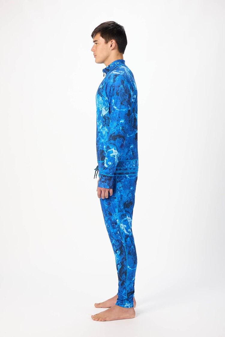 Airblaster Men's Hoodless Ninja Suit | Blue Ice