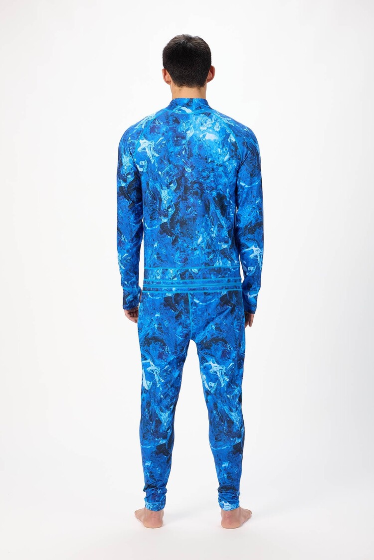Airblaster Men's Hoodless Ninja Suit | Blue Ice