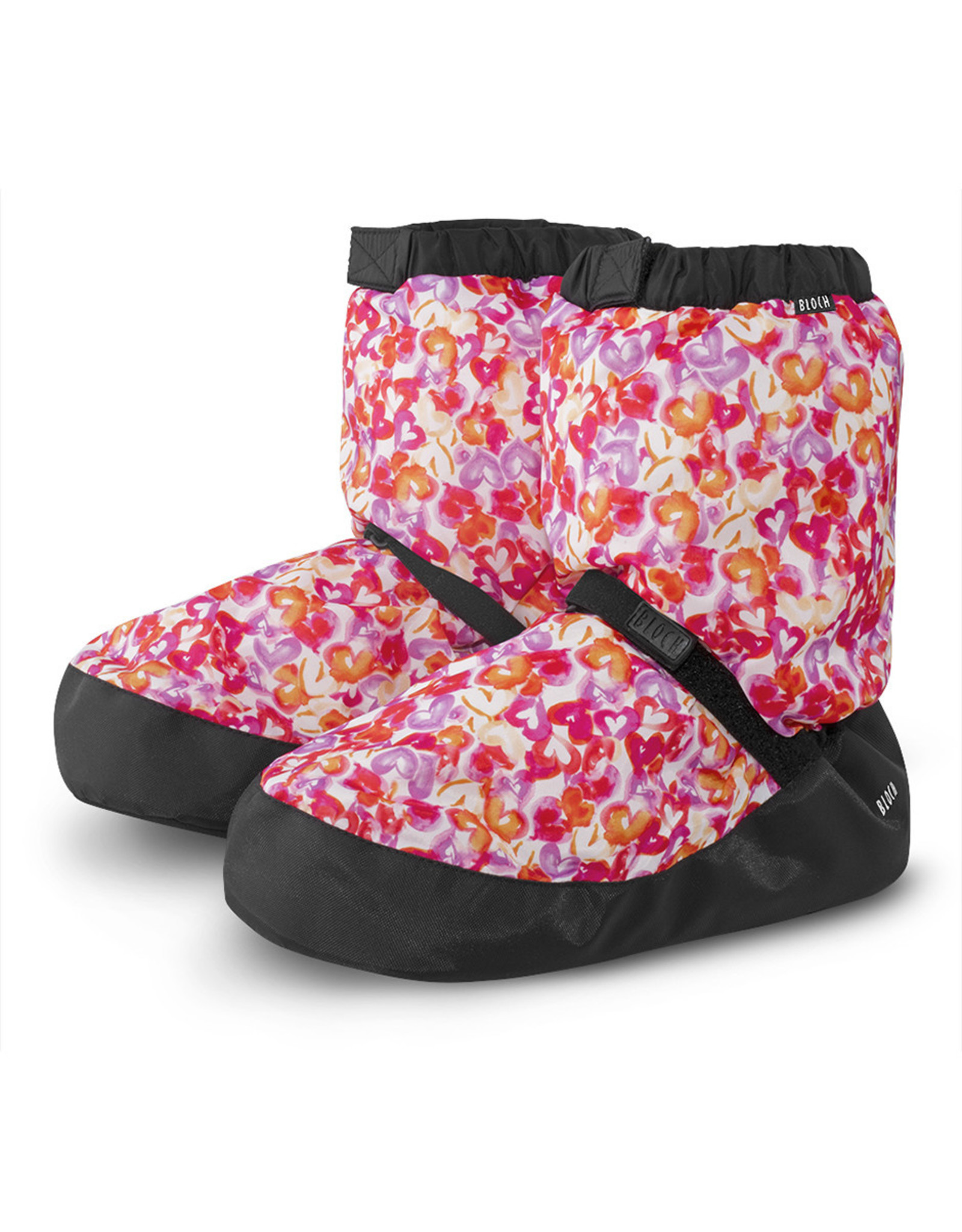 bloch printed warm up booties