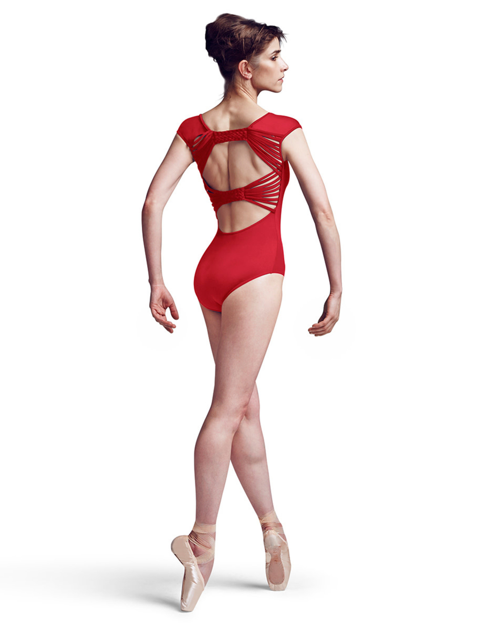 Bloch Mirella Braided Back Cap Sleeve Leo MJ7178