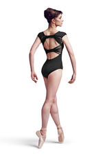 Bloch Mirella Braided Back Cap Sleeve Leo MJ7178