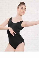 Bloch Mirella Stretch Lace Trim Panelled Leotard M3031LM