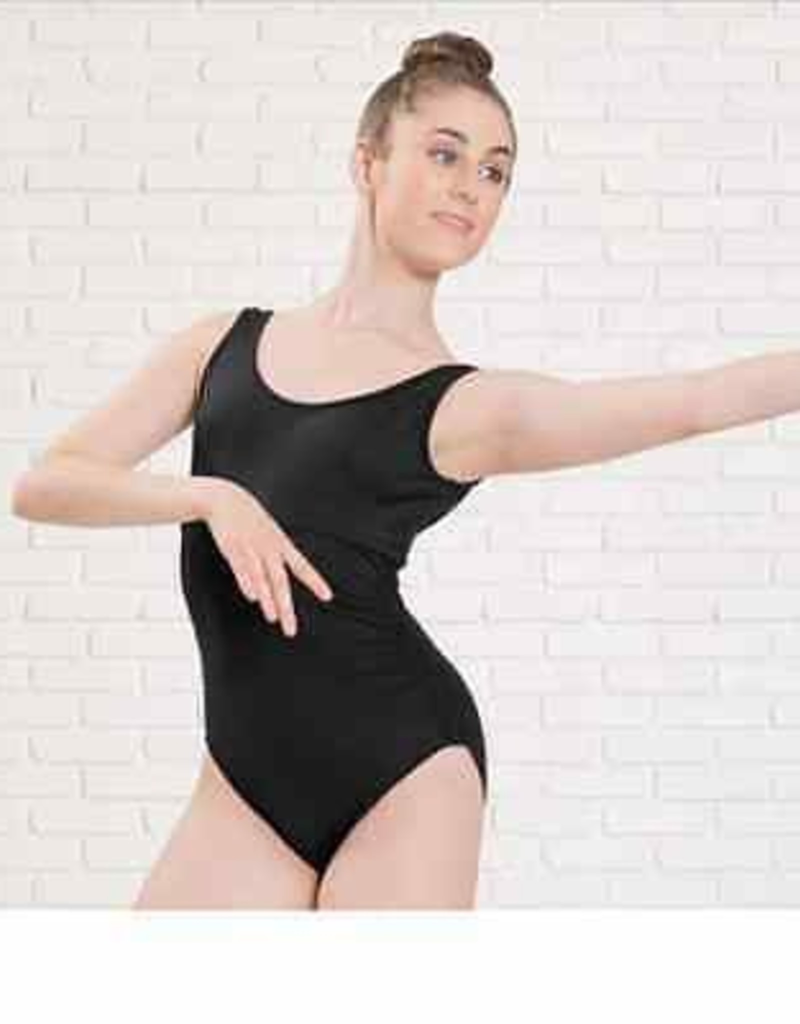 Bloch Mirella Stretch Lace Trim Panelled Leotard M3031LM