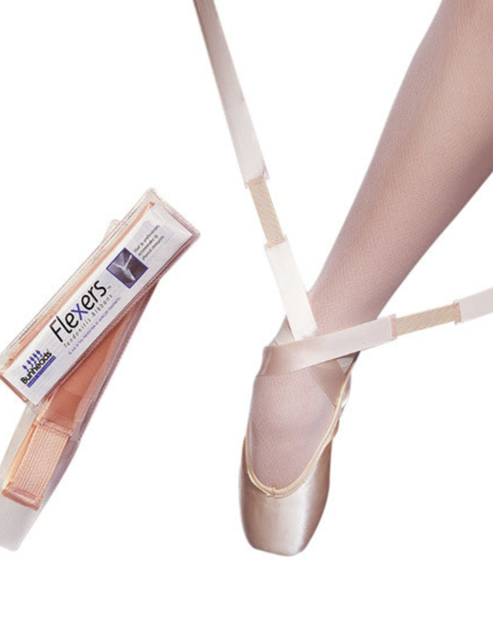 Capezio Flexers Tendonitis Ribbon Pro Pink BH310PP