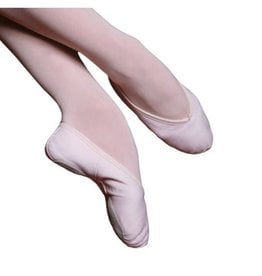 Império da dança. Professional stretch canvas split sole ballet shoe